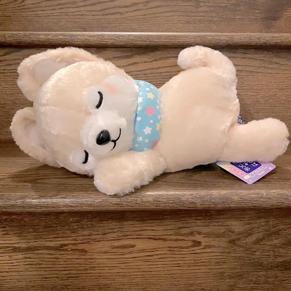 Shiba Sleeping plush from Japan